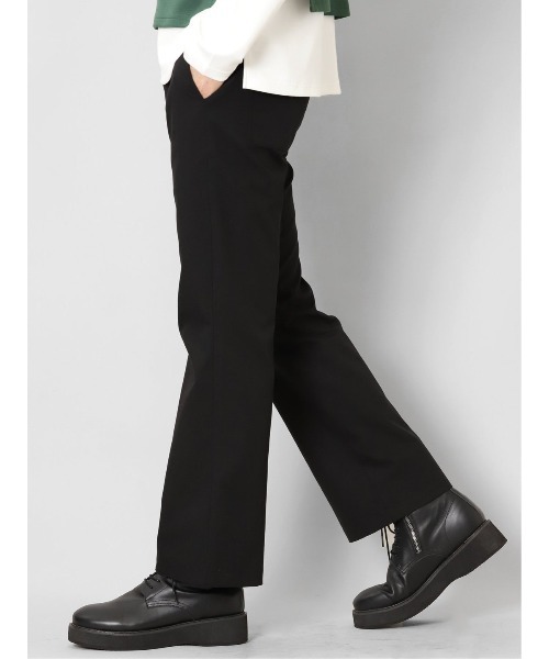 semantic design（セマンティックデザイン）の「【レーヨン混 】セマンティックデザイン フレアパンツ（その他パンツ・メンズ・グリーン系その他/ブラック/アイボリー/ベージュ・MEDIUM/LARGE）」の21枚目の写真