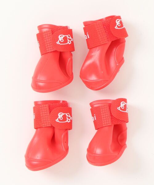 aimoha（アイモハ）の「ペットレインシューズ（ペットウェア・レディース・パープル/イエロー/オレンジ/グリーン/レッド/ブルー/ブラック/スモークピンク・SMALL/MEDIUM/LARGE/X-LARGE/XX-LARGE）」の7枚目の写真