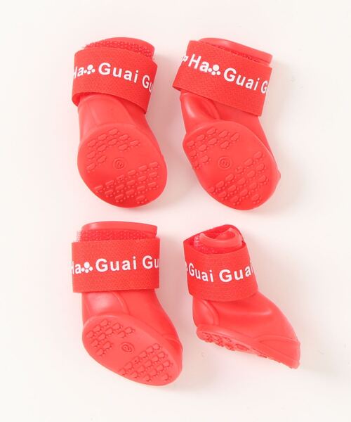 aimoha（アイモハ）の「ペットレインシューズ（ペットウェア・レディース・パープル/イエロー/オレンジ/グリーン/レッド/ブルー/ブラック/スモークピンク・SMALL/MEDIUM/LARGE/X-LARGE/XX-LARGE）」の15枚目の写真