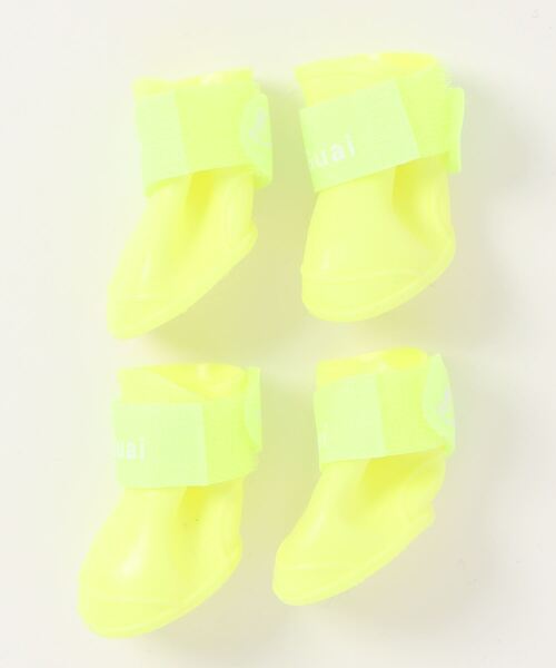 aimoha（アイモハ）の「ペットレインシューズ（ペットウェア・レディース・パープル/イエロー/オレンジ/グリーン/レッド/ブルー/ブラック/スモークピンク・SMALL/MEDIUM/LARGE/X-LARGE/XX-LARGE）」の12枚目の写真