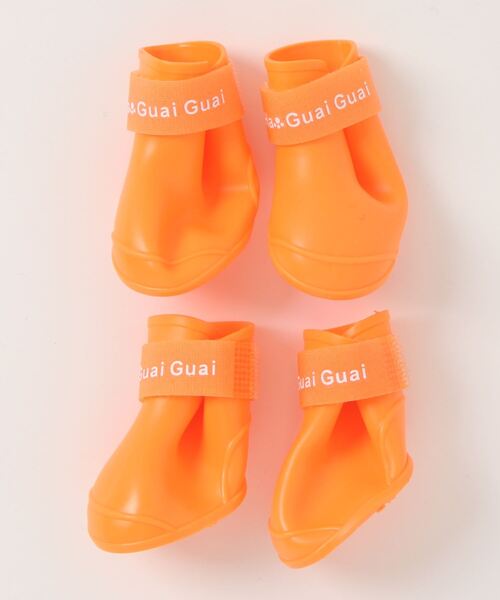 aimoha（アイモハ）の「ペットレインシューズ（ペットウェア・レディース・パープル/イエロー/オレンジ/グリーン/レッド/ブルー/ブラック/スモークピンク・SMALL/MEDIUM/LARGE/X-LARGE/XX-LARGE）」の14枚目の写真