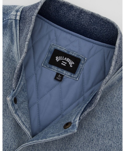 BILLABONG（ビラボン）の「BILLABONG メンズ 【WAVE WASHED】 DENIM STADIUM JACKET ジャケット 【2022年秋冬モデル】/ビラボンスタジャン（ブルゾン・メンズ・インディゴブルー/ブルー・MEDIUM/LARGE/X-LARGE/SMALL）」の12枚目の写真