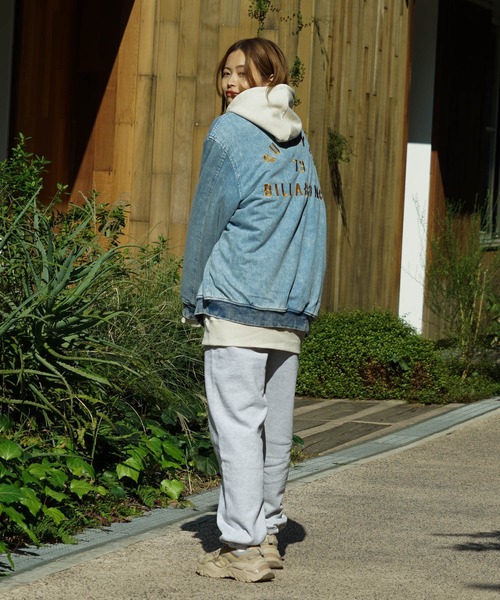 BILLABONG（ビラボン）の「BILLABONG メンズ 【WAVE WASHED】 DENIM STADIUM JACKET ジャケット 【2022年秋冬モデル】/ビラボンスタジャン（ブルゾン・メンズ・インディゴブルー/ブルー・MEDIUM/LARGE/X-LARGE/SMALL）」の21枚目の写真