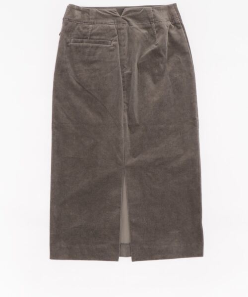 enchainement(アンシェヌマン)の「Corduroy Stretch SK(スカート・レディース・ベージュ/チャコールグレー/オフホワイト・1/2)」の8枚目の写真