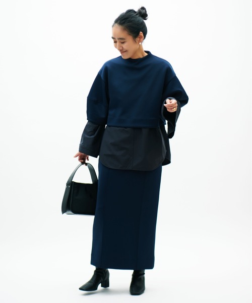 emmi（エミ）の「【emmi atelier】金子綾 ダンボールクロップド