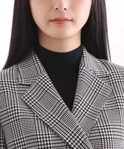 INDIVI（インディヴィ）の「◇【グレンチェック】ダブルジャケット