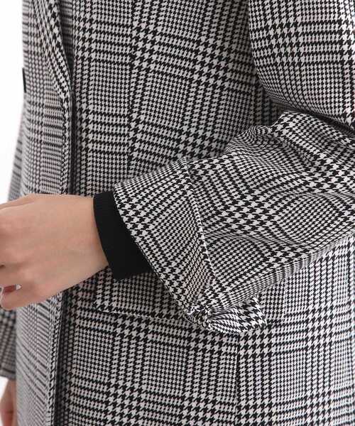 INDIVI（インディヴィ）の「◇【グレンチェック】ダブルジャケット