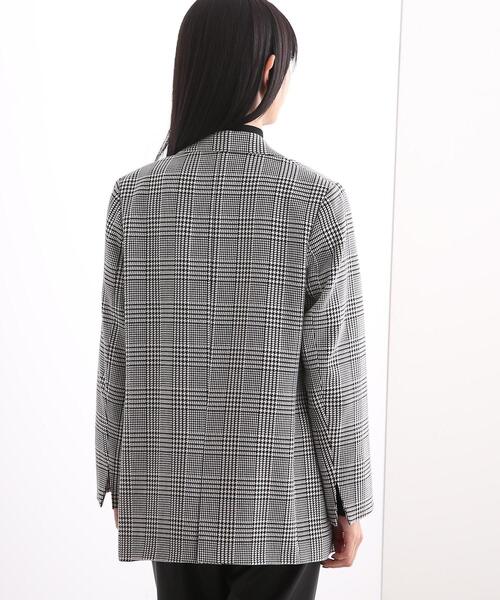INDIVI（インディヴィ）の「◇【グレンチェック】ダブルジャケット