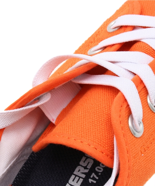 CONVERSE(コンバース)の「CONVERSE:KID’S JACK PURCELL(スニーカー・キッズ・ホワイト/オレンジ・18/17/19/20/15 /21/16)」の11枚目の写真