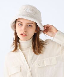 Calvin Klein | イミテーションファーバケットハット(キャップ)