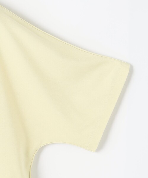 UNFILO(アンフィーロ)の「【新色追加!/接触冷感】マイビューティ フォルムTシャツ(Tシャツ/カットソー・レディース・ライトイエロー系/ネイビー系2/ベージュ系2/ホワイト系2/ブラック系/黄土色系・X-LARGE)」の22枚目の写真