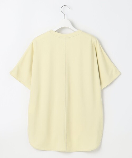 UNFILO(アンフィーロ)の「【新色追加!/接触冷感】マイビューティ フォルムTシャツ(Tシャツ/カットソー・レディース・ライトイエロー系/ネイビー系2/ベージュ系2/ホワイト系2/ブラック系/黄土色系・X-LARGE)」の20枚目の写真