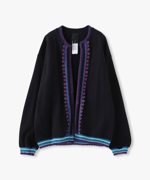 ANNA SUI（アナスイ）の「DECO CARDIGAN（カーディガン/ボレロ・レディース・ブルー系その他/オレンジ系その他・S/L/M）」の2枚目の写真