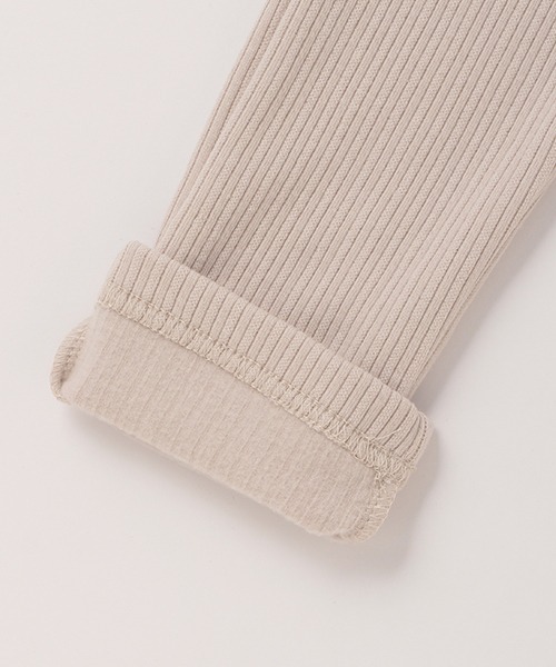 petit main（プティマイン）の「裏起毛バックフリルレギンス（レギンス/スパッツ・キッズ・オフホワイト/ブラック/チャコール/ネイビー/ライトベージュ/ピンク・100cm/120cm/80ｃｍ/90cm/110cm）」の18枚目の写真