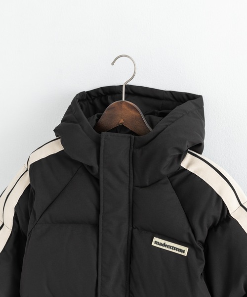 Ressaca（レサーカ）の「ワンポイントロゴ フード付きトラックフェイクダウンジャケット（ダウンジャケット/コート・レディース・オフホワイト/ブラック/ピンク/ブルー/ブラウン・XL/M/S/L）」の22枚目の写真