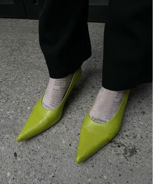 Ameri（アメリ）の「BASIC INSIDE PUMPS（パンプス・レディース・ライム/ブラウン/ブラック/セージグリーン・SMALL/MEDIUM/LARGE）」の19枚目の写真