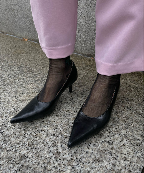 Ameri（アメリ）の「BASIC INSIDE PUMPS（パンプス・レディース・ライム/ブラウン/ブラック/セージグリーン・SMALL/MEDIUM/LARGE）」の15枚目の写真