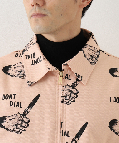 BOTT（ボット）の「【BoTT / ボット】Dial Work Jacket（カバーオール・メンズ・ブラック/ピンク・LARGE/X-LARGE）」の8枚目の写真