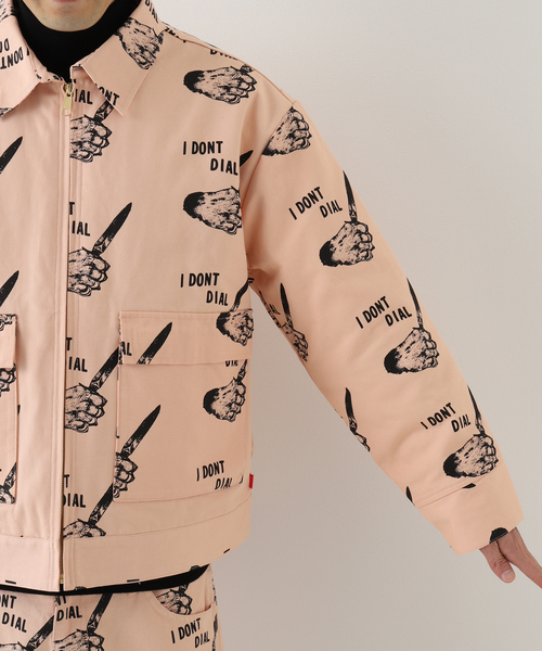 BOTT（ボット）の「【BoTT / ボット】Dial Work Jacket（カバーオール・メンズ・ブラック/ピンク・LARGE/X-LARGE）」の10枚目の写真