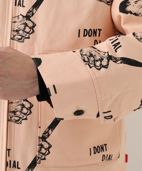 BOTT（ボット）の「【BoTT / ボット】Dial Work Jacket（カバーオール・メンズ・ブラック/ピンク・LARGE/X-LARGE）」の11枚目の写真