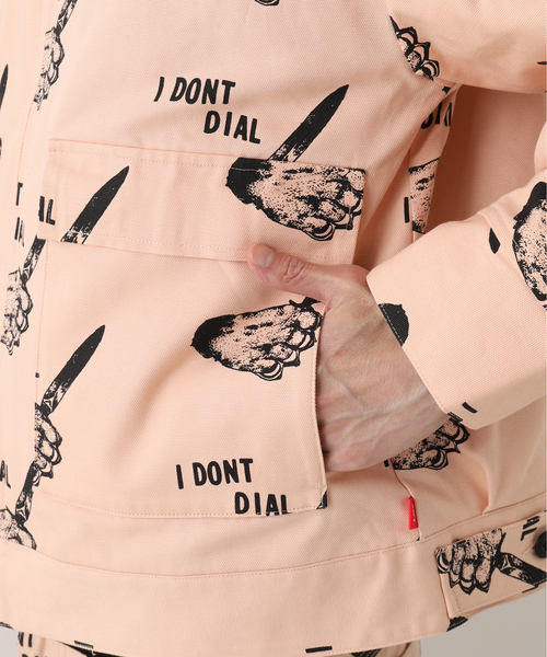 BOTT（ボット）の「【BoTT / ボット】Dial Work Jacket（カバーオール・メンズ・ブラック/ピンク・LARGE/X-LARGE）」の13枚目の写真