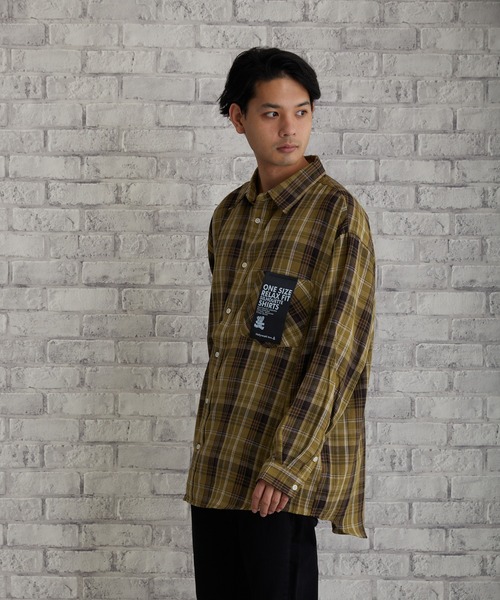 【セール】FL/チェック柄BIGシャツ（シャツ/ブラウス）｜CERCA（チェルカ） 6,490円