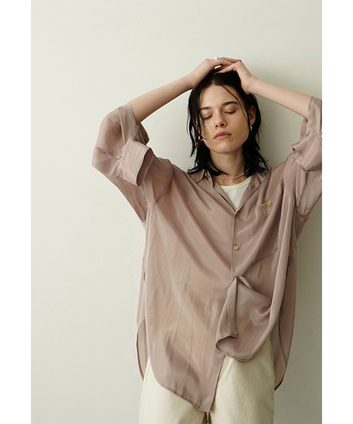 CLANE（クラネ）の「【CLANE/クラネ】SHAMBRAY LOOSE SHIRT：シャツ 