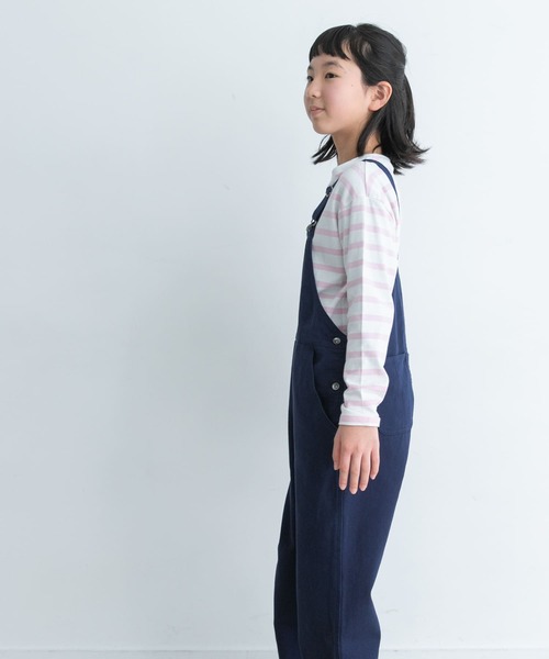 URBAN RESEARCH DOORS（アーバンリサーチドアーズ）の「『親子リンク』ボーダーワイドプルオーバー(KIDS)（Tシャツ/カットソー・キッズ・ネイビー/ピンク/ブルー・120/105/150/135）」の20枚目の写真