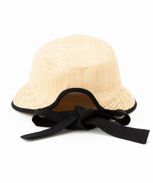 Casselini（キャセリーニ）の「Casselini(キャセリーニ)ボンネットハット（ハット・レディース・グリーン/ナチュラル/ブラック・FREE）」の9枚目の写真