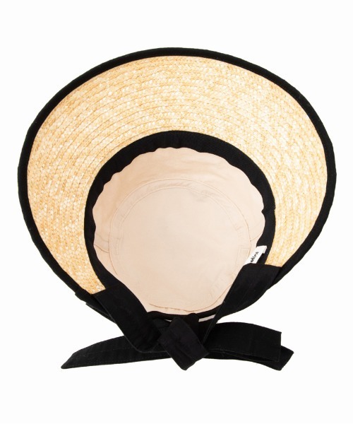 Casselini（キャセリーニ）の「Casselini(キャセリーニ)ボンネットハット（ハット・レディース・グリーン/ナチュラル/ブラック・FREE）」の5枚目の写真