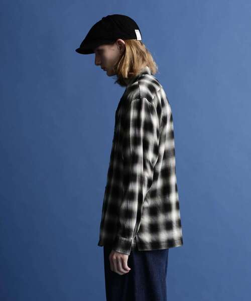 schott(ショット)の「Schott/ショット/OMBRE PLAID LS SHIRT/オンブレ LS チェックシャツ(シャツ/ブラウス・メンズ・ブラック/ブルー/イエロー・M/L/XL/2XL)」の15枚目の写真