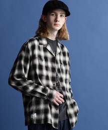 schott | Schott/ショット/OMBRE PLAID LS SHIRT/オンブレ LS チェックシャツ(シャツ/ブラウス)
