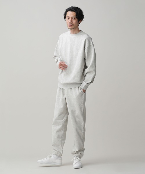 NANO universe（ナノユニバース）の「LB.03/「ATHLETIC」ヘビーウェイトスウェットパンツ（スウェットパンツ・メンズ・ブラック/ライトグレー・S/M/L）」の3枚目の写真