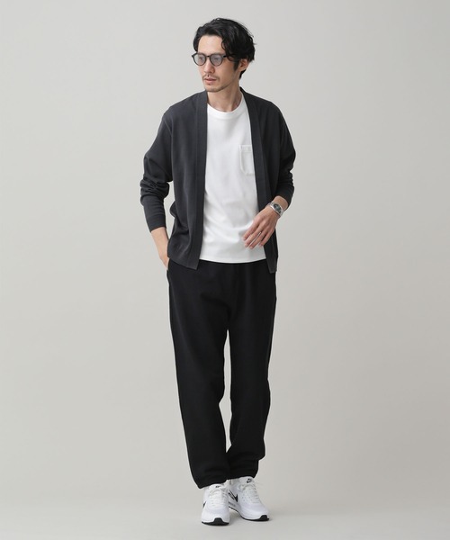 NANO universe（ナノユニバース）の「LB.03/「ATHLETIC」ヘビーウェイトスウェットパンツ（スウェットパンツ・メンズ・ブラック/ライトグレー・S/M/L）」の8枚目の写真