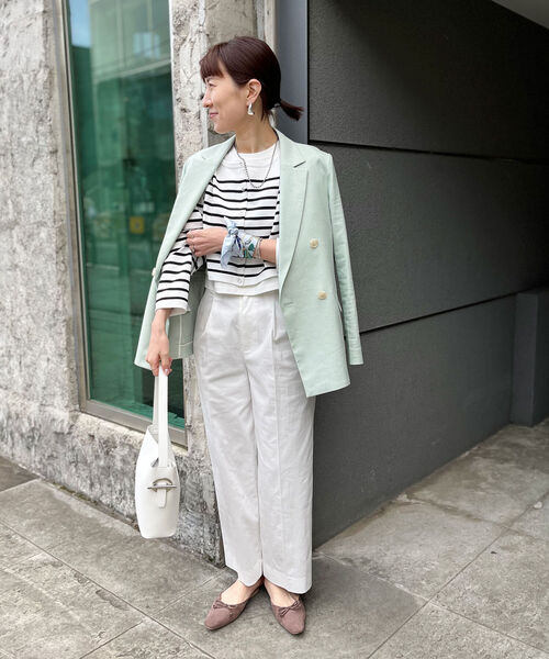 NOLLEY’S（ノーリーズ）の「シルクプリントスカーフ53（ラッキーバテイ）（バンダナ/スカーフ・レディース・ブルー系その他3・FREE）」の8枚目の写真