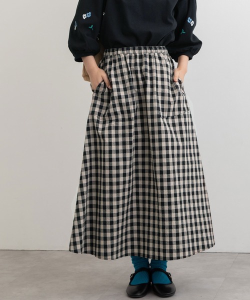 POU DOU DOU（プードゥドゥ）の「ロングフレアスカート（スカート・レディース・ブラック/ブラック系その他/スミクロ・3）」の3枚目の写真