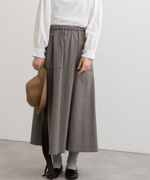 POU DOU DOU（プードゥドゥ）の「ロングフレアスカート（スカート・レディース・ブラック/ブラック系その他/スミクロ・3）」の4枚目の写真