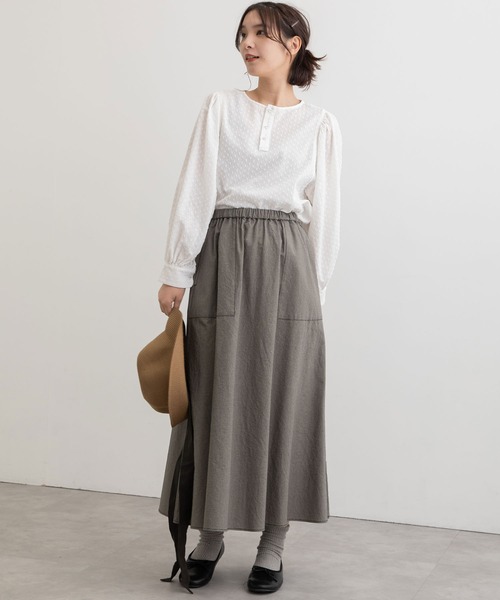 POU DOU DOU（プードゥドゥ）の「ロングフレアスカート（スカート・レディース・ブラック/ブラック系その他/スミクロ・3）」の7枚目の写真