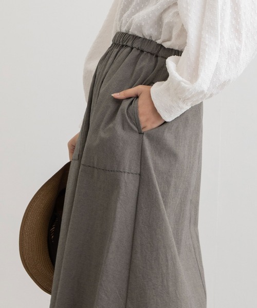 POU DOU DOU（プードゥドゥ）の「ロングフレアスカート（スカート・レディース・ブラック/ブラック系その他/スミクロ・3）」の11枚目の写真