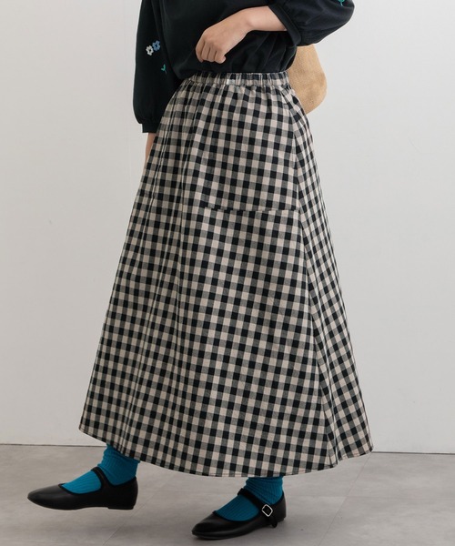 POU DOU DOU（プードゥドゥ）の「ロングフレアスカート（スカート・レディース・ブラック/ブラック系その他/スミクロ・3）」の13枚目の写真