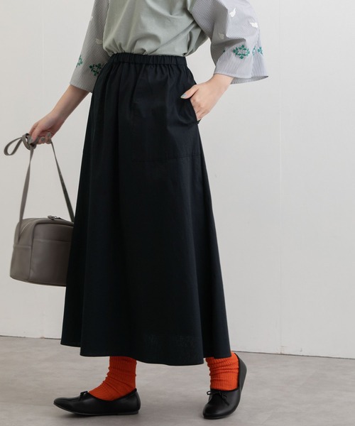 POU DOU DOU（プードゥドゥ）の「ロングフレアスカート（スカート・レディース・ブラック/ブラック系その他/スミクロ・3）」の19枚目の写真