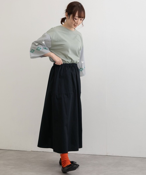 POU DOU DOU（プードゥドゥ）の「ロングフレアスカート（スカート・レディース・ブラック/ブラック系その他/スミクロ・3）」の21枚目の写真