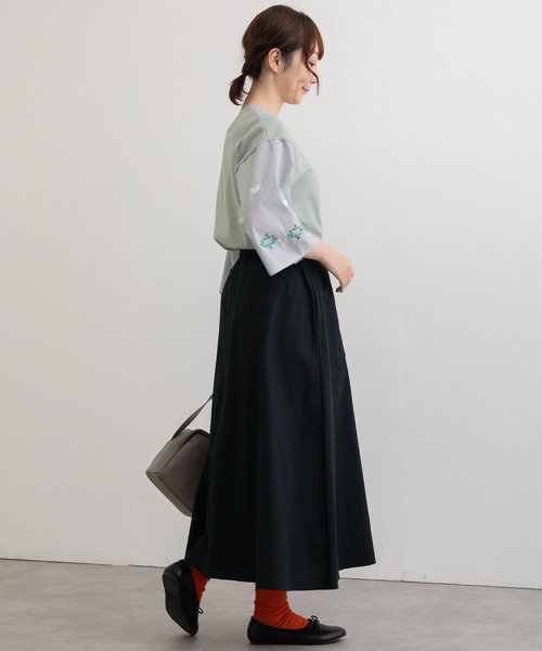 POU DOU DOU（プードゥドゥ）の「ロングフレアスカート（スカート・レディース・ブラック/ブラック系その他/スミクロ・3）」の22枚目の写真