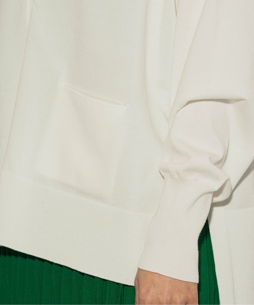 ottilie（オティーリエ）の「ottilie  キーネックカーデ（カーディガン/ボレロ・レディース・オフホワイト/イエロー/グリーン・FREE）」の18枚目の写真