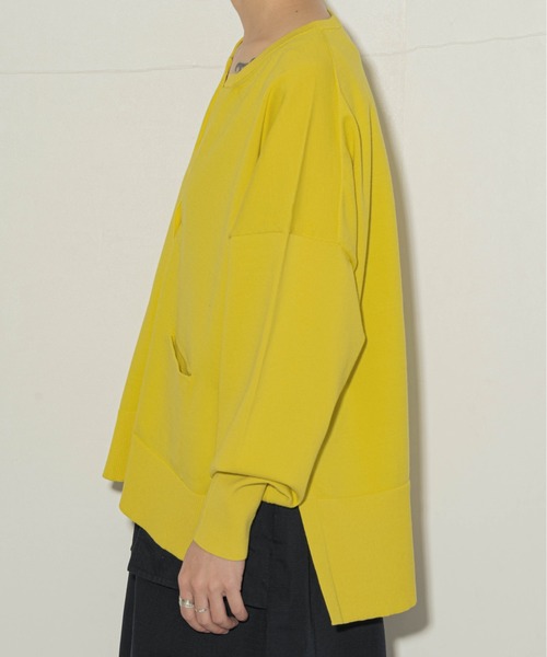 ottilie（オティーリエ）の「ottilie  キーネックカーデ（カーディガン/ボレロ・レディース・オフホワイト/イエロー/グリーン・FREE）」の5枚目の写真