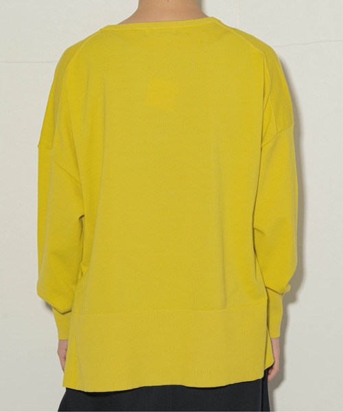 ottilie（オティーリエ）の「ottilie  キーネックカーデ（カーディガン/ボレロ・レディース・オフホワイト/イエロー/グリーン・FREE）」の4枚目の写真