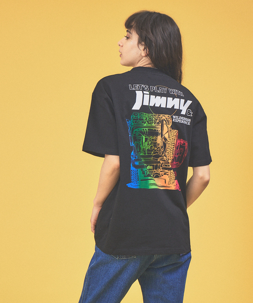 WILDERNESS EXPERIENCE(ウィルダネスエクスペリエンス)の「WEB限定 WILDERNESS EXPERIENCE×JIMNY ウィルダネス エクスペリエンス×ジムニー TEEシリーズ/ノベルティー付(Tシャツ/カットソー・メンズ・ホワイト系その他/ホワイト系その他2/ホワイト系その他3/グリーン系その他/グリーン系その他2/ブラック系その他/ブラック系その他2/グレイッシュベージュ・M/L/XL)」の5枚目の写真