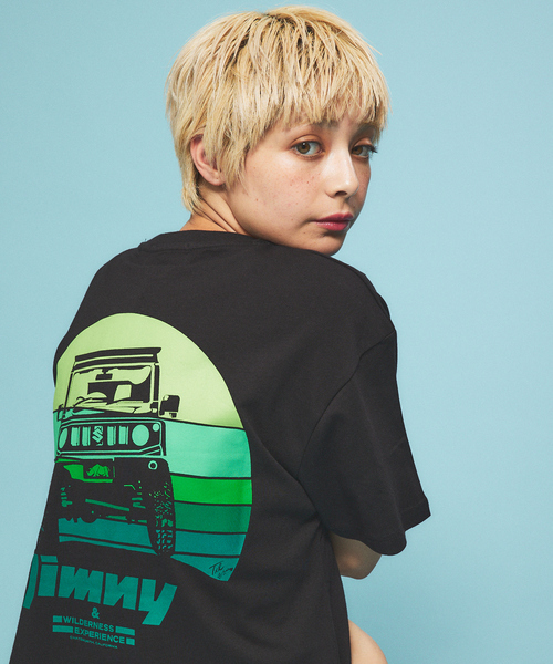 WILDERNESS EXPERIENCE(ウィルダネスエクスペリエンス)の「WEB限定 WILDERNESS EXPERIENCE×JIMNY ウィルダネス エクスペリエンス×ジムニー TEEシリーズ/ノベルティー付(Tシャツ/カットソー・メンズ・ホワイト系その他/ホワイト系その他2/ホワイト系その他3/グリーン系その他/グリーン系その他2/ブラック系その他/ブラック系その他2/グレイッシュベージュ・M/L/XL)」の6枚目の写真