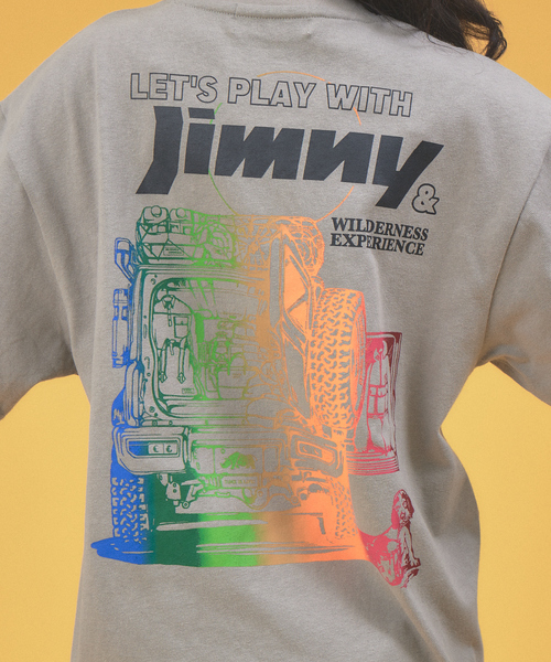 WILDERNESS EXPERIENCE(ウィルダネスエクスペリエンス)の「WEB限定 WILDERNESS EXPERIENCE×JIMNY ウィルダネス エクスペリエンス×ジムニー TEEシリーズ/ノベルティー付(Tシャツ/カットソー・メンズ・ホワイト系その他/ホワイト系その他2/ホワイト系その他3/グリーン系その他/グリーン系その他2/ブラック系その他/ブラック系その他2/グレイッシュベージュ・M/L/XL)」の14枚目の写真