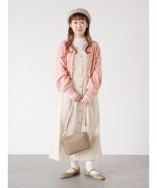 ehka sopo（エヘカソポ）の「波シアーカットソー（Tシャツ/カットソー・レディース・グリーン/キナリ/オフホワイト・ﾌﾘ-）」の18枚目の写真